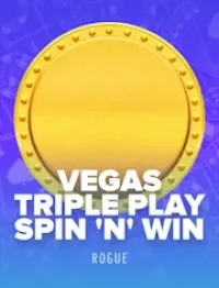 vegas triple play spin n win - logo