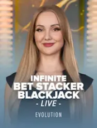 infinite bet stacker blackjack official logo